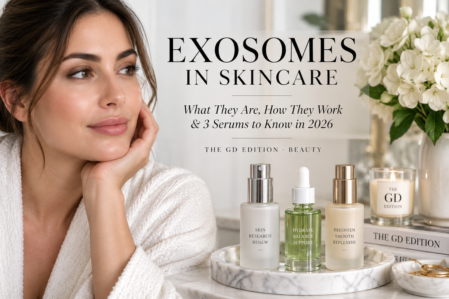 Exosomes in Skincare: What They Are, How They Work & 3 Serums to Know in 2026